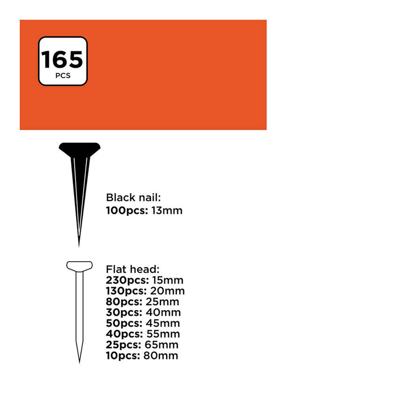 Chiodi Black & Decker 975 Pezzi-1