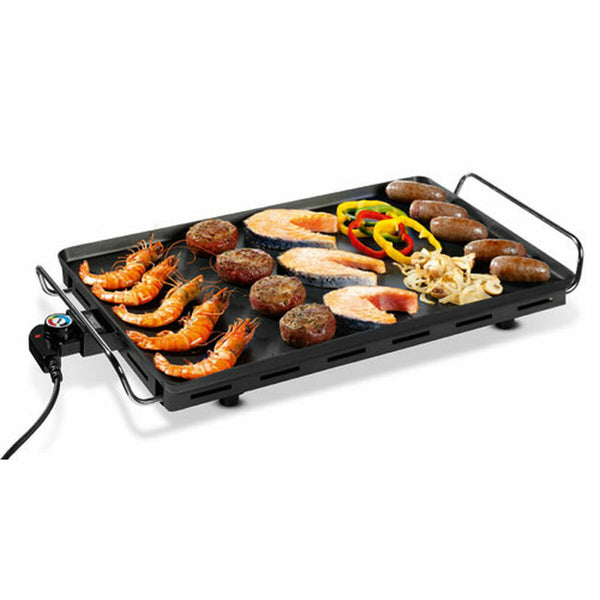 Piastra in Pietra per Arrostire Princess Table Grill Alluminio Nero 36 x 60 cm-0