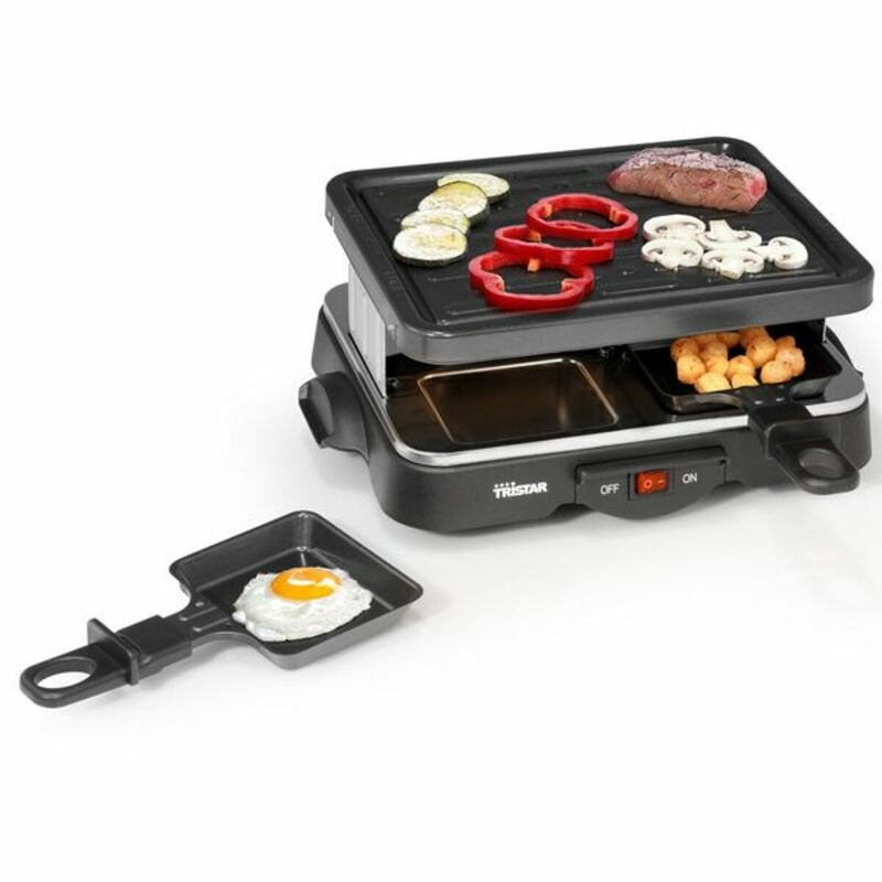 Piastra da Cucina Tristar RA-2949 Raclette Nero 500 W-4