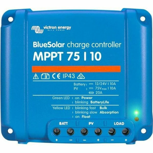 Controller Victron Energy MPPT - 75/10 Caricabatterie 12/24 V 10 A Solare-0