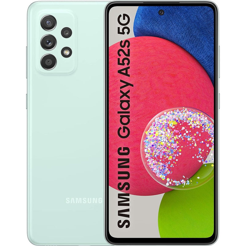 SAMSUNG Galaxy A52s 5G Color Menta  6GB ram 128GB storage  5G (ricondizionato grado C ) Samsung