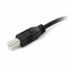 Cavo USB A con USB B Startech USB2HAB30AC          Nero-2