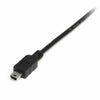 Cavo Micro USB Startech USB2HABM2M USB A Mini USB B Nero-1