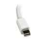 Adattatore Mini DisplayPort con VGA Startech MDP2VGAW Bianco Nero 0,12 m-1