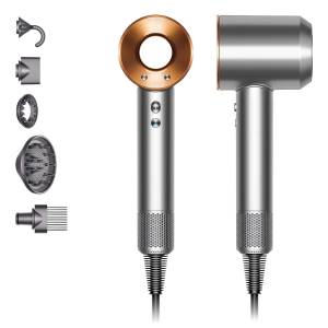 Dyson Asciugacapelli HD07 Supersonic Hair Dryer 1600W Nichel/Rame-0