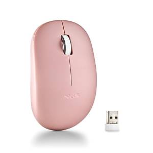 NGS Mouse Wireless Fog Pro 1000dpi 2tasti Pink-0