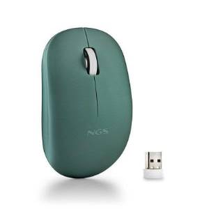 NGS Mouse Wireless Fog Pro 1000dpi 2tasti Green-0