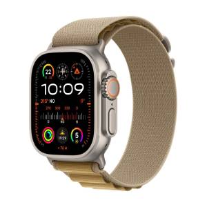 Apple Watch Ultra2 Cell 49mm TC/Natural AP/Tan M MX4F3TY/A-0