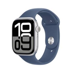 Apple Watch Serie10 46mm AC/Silver SB/Denim S/M MWWL3QC/A EU-0