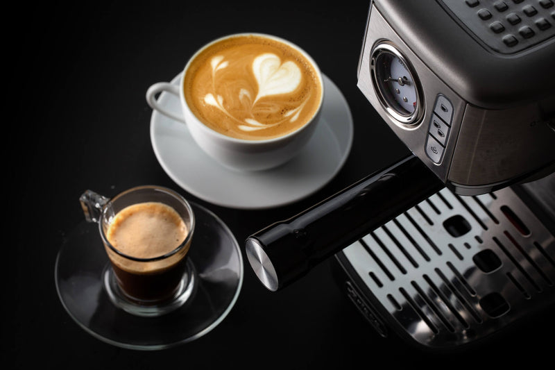 Macchina per caffè espresso Metal con manometro 1381 bigeshop
