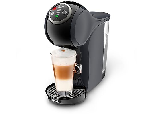 DE'LONGHI Genio S Plus EDG315.CGY MACCHINA CAFFÉ CAPSULE, Black DeLonghi