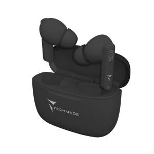 Techmade Auricolari Earbuds T31 Black-0