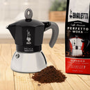 Caffettiera Italiana Bialetti 0006936 Nero Acciaio inossidabile Alluminio 300 ml 6 Tazze-4