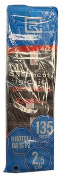 RMove Sacchi Rifiuti Animali 9 Rotoli da 15 Sacchi Nero-0