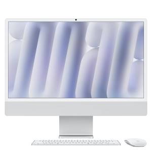 Apple iMac 24" 2024 4.5K M4 10C/10G 16/256GB Silver MWUU3T/A-0