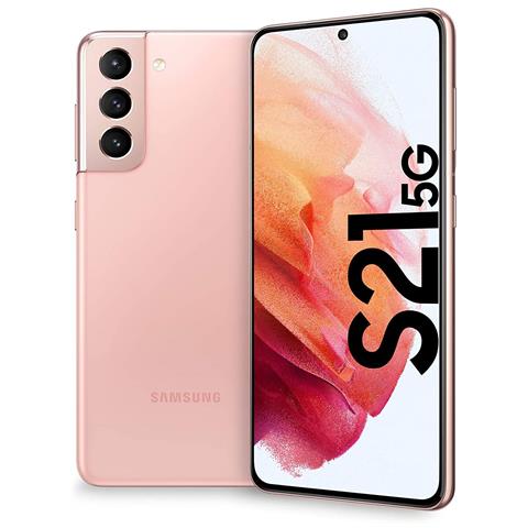 SAMSUNG Galaxy S21 128 GB 5G Dual Sim Display 6.2" Full HD+ Tripla Fotocamera  Rosa (RiCONDIZIONATO B ) Samsung
