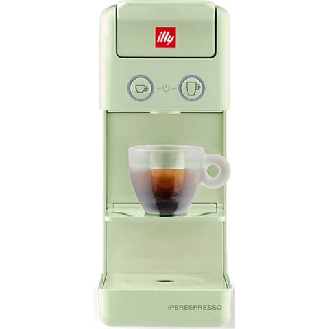 Illy Macchina Da Caffe A Capsule Iperespresso Y3.3 14 Kit 14 Capsule Incluse Colore verde