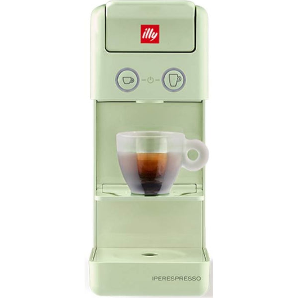 Illy Macchina Da Caffe A Capsule Iperespresso Y3.3 14 Kit 14 Capsule Incluse Colore verde