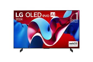 LG 42" OLED OLED42C44LA EVOUHD 4K HDR Smart TV AI-0