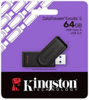 Kingston Pendrive USB-A 3.264GB DTXS/64GB Nero/Nero-0