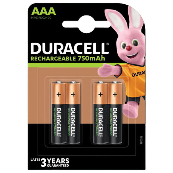 Batterie Ricaricabili DURACELL LR03 750 mAh-0