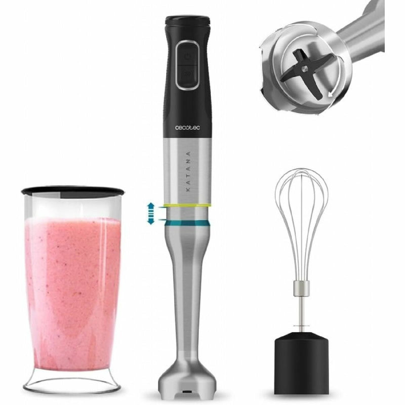 Frullatore ad Immersione Cecotec Katana 12 Cream B Nero-0