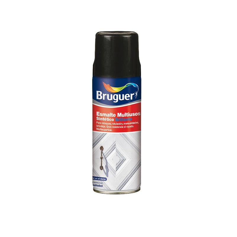 Smalto sintetico Bruguer 5197989 Spray Multiuso Nero 400 ml-0