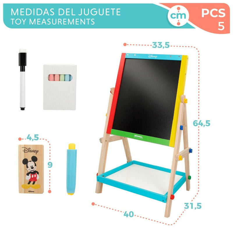 Lavagna 2 in 1 Disney 5 Pezzi 4 Unità 40 x 64,5 x 31,5 cm-1