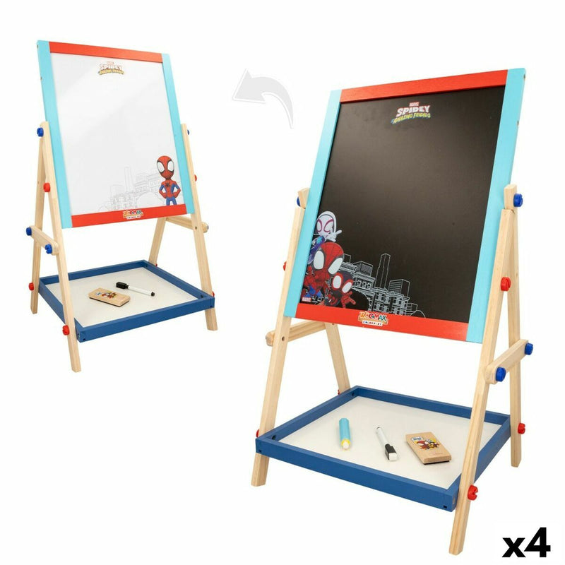 Lavagna 2 in 1 Spidey 5 Pezzi 4 Unità 40 x 64,5 x 31,5 cm-0