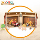 Playset Woomax Fattoria 9 Pezzi 4 Unità 19 x 18 x 19 cm-5