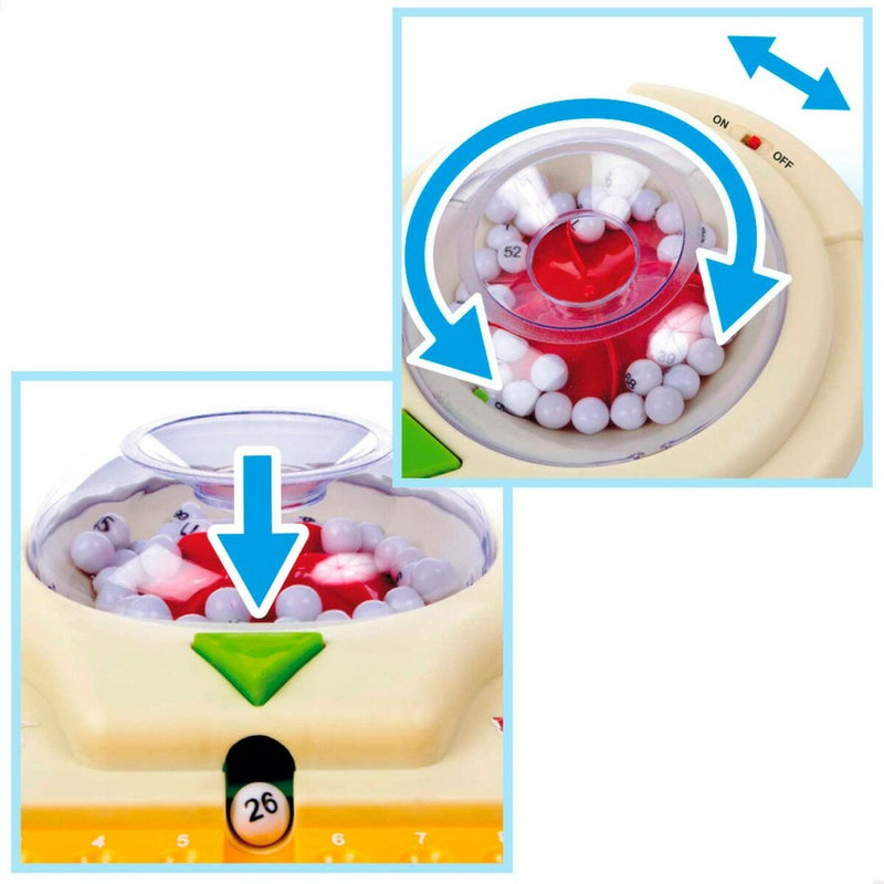 Bingo Automatico Colorbaby   Cartone Plastica (6 Unità)-2