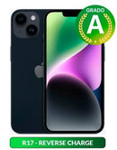 Apple iPhone 14 256GB 6.1" Midnight ricondizionato Grado-A-0