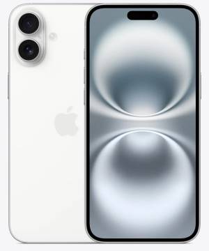 Apple iPhone 16 Plus 128GB 6.7" White MXVV3HN/A-0