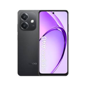 OPPO A40 4+128GB 6.67" 4G Sparkle Black DS TIM-0