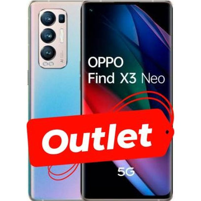 OPPO Find X3 Neo 12+256GB 6.55" Seconda Mano 5G Silver DS OPT-0