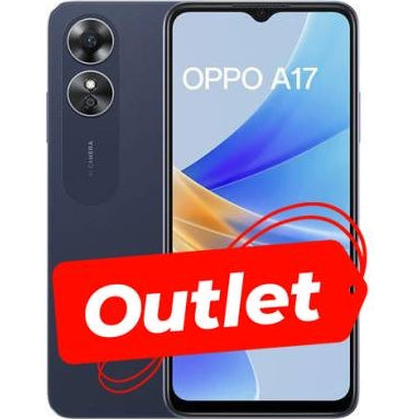 OPPO A17 4+64GB 6.6" Seconda Mano Midnight Black DS TIM-0