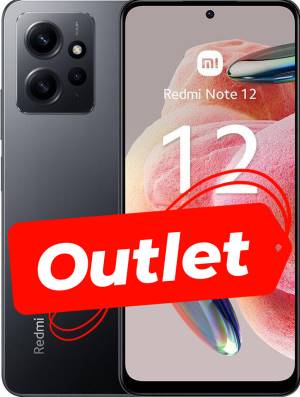 Xiaomi Redmi Note 12 4+128GB 6.67" Seconda Mano 5G Onyx Gray EU-0