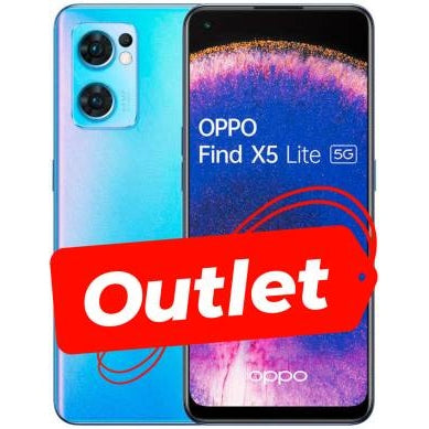 OPPO Find X5 Lite 8+256GB 6.43" Seconda Mano 5G Star Blue DS EU-0