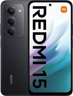 Xiaomi Redmi 15 8+256GB 6.9" Midnight Black DS EU-0