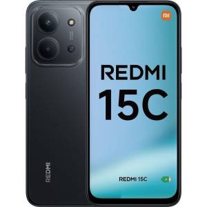Xiaomi Redmi 15c 4+128GB 6.9" 4G Midnight Black DS EU-0