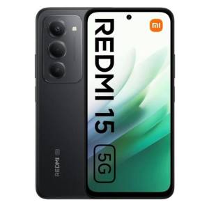 Xiaomi Redmi 15 4+128GB 6.9" 5G Midnight Black EU-0