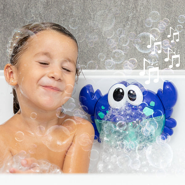 Granchio musicale con bolle di sapone per il bagno Crabbly InnovaGoods-0