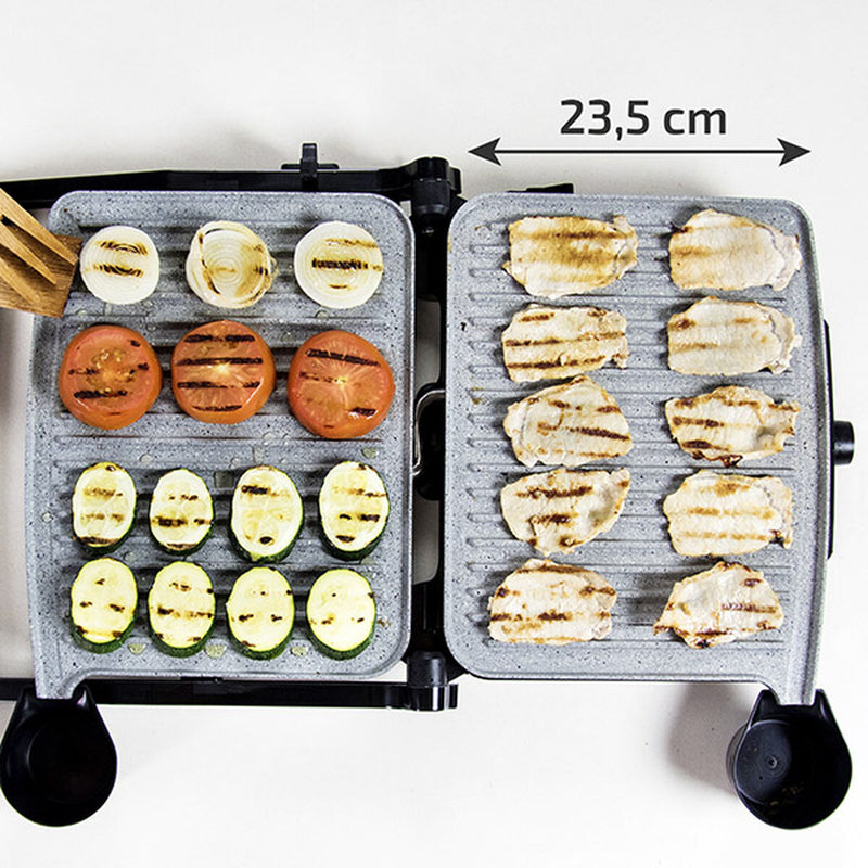 Piastra da Cucina Cecotec Parrilla electrica Rock'nGrill 2000 W-2