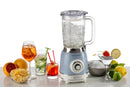 Frullatore con Tazza in Vetro Vintage Celeste bigeshop
