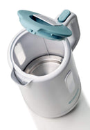 Bollitore 1,7L  Breakfast White &amp; Aegean Teal bigeshop