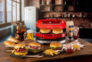 Hamburger Maker Party Time Rosso bigeshop