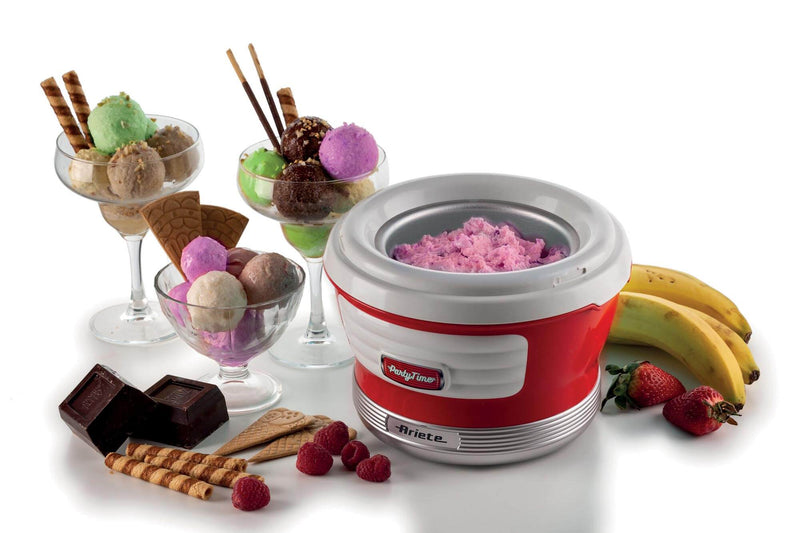 Ice Cream Maker Party Time Rosso bigeshop
