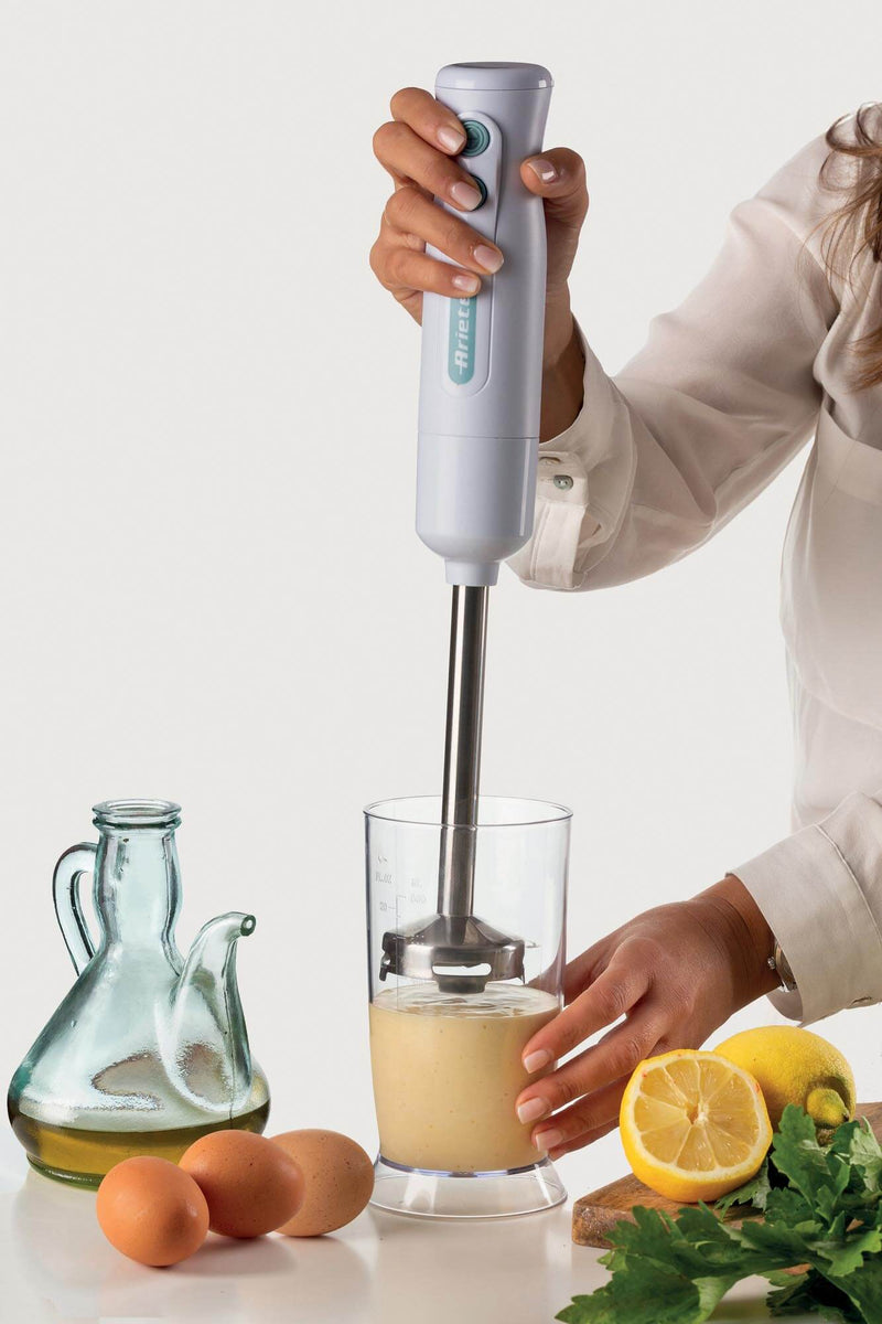Frullatore a immersione con tritatutto 3in1 Breakfast White &amp; Aegean Teal bigeshop