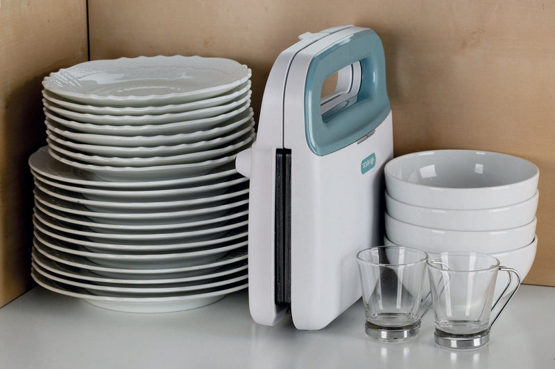 Tostiera Breakfast White &amp; Aegean Teal bigeshop