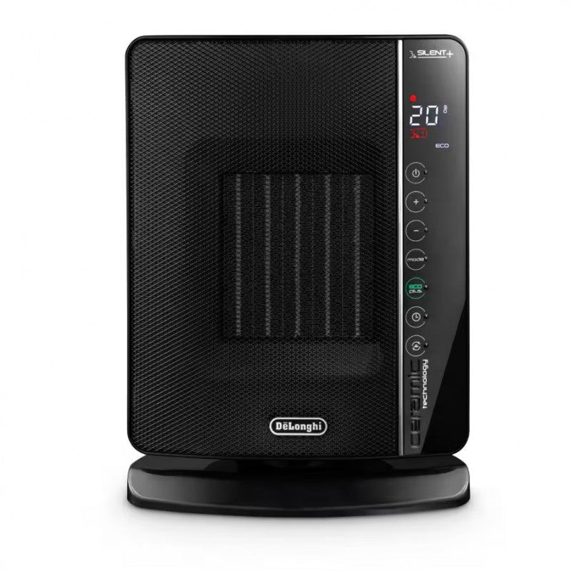 De Longhi Termoventilatore  SILENT+ DCH7993ER.BC  ceramico verticale Nero 2400W 0114482109 DeLonghi